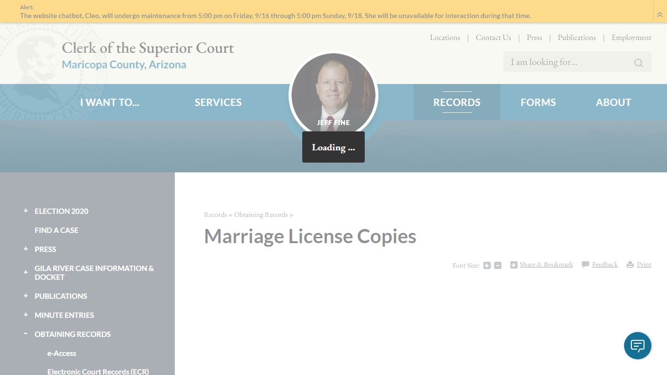 Marriage License Copies | Maricopa County Clerk of Superior Court